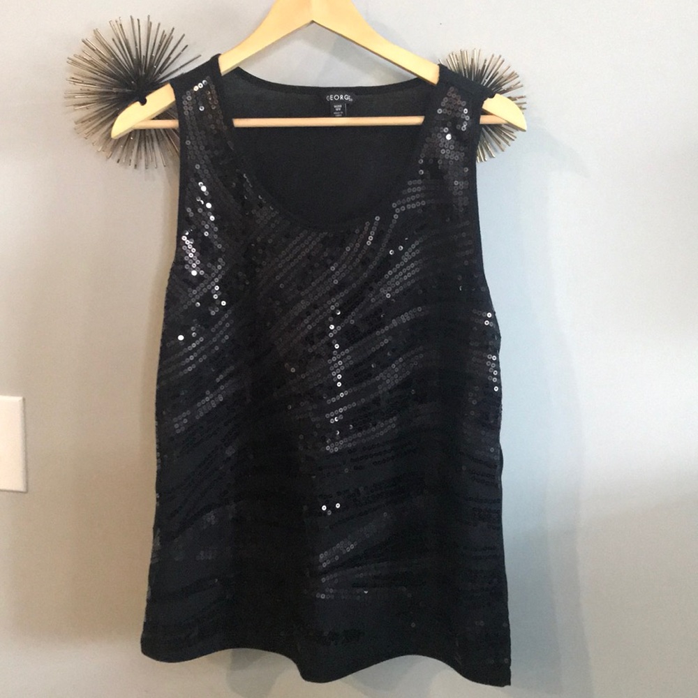 Sequined Tank Top